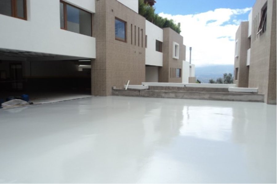 Parqueaderos epoxicos en edificios