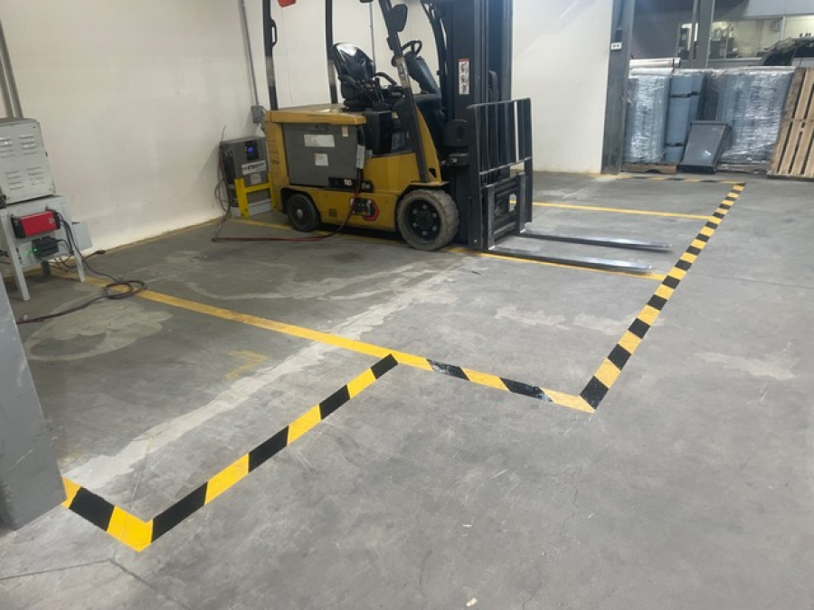 lineas de seguridad montacargas